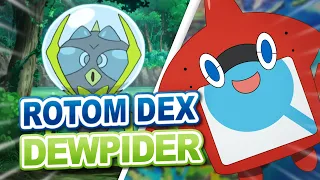 Conhecendo Dewpider! Rotom Dex Nº 751