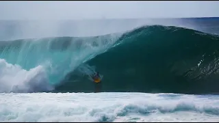 Bodyboarding PUMPING Pipeline With Andre Botha, Guilherme Tamega & More... #bodyboard #surfing