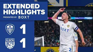 Extended highlights | Leeds United 1-1 WBA | Incident-filled night at Elland Road