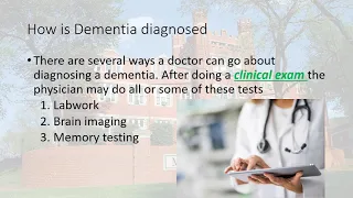 Caregivers 4 Dementia: The Basics of Diagnosing & Treating Dementia