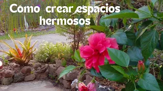 Cómo  crear lugares hermosos en el jardín