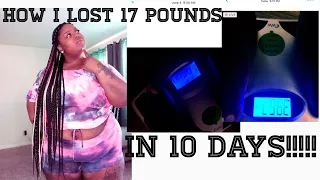 HOW TO LOSE WEIGHT FAST IN 10 DAYS (AT HOME)