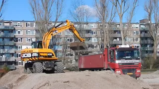 filmpje gemaakt puinladen in Leidschendam door de firma blokland