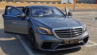 2018 MERCEDES S63 AMG BITURBO | WALKAROUND , EXTERIOR + INTERIOR !!!!! LSCR