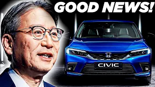 Honda CEO Just UNVEILED A 2024 Civic Hybrid!