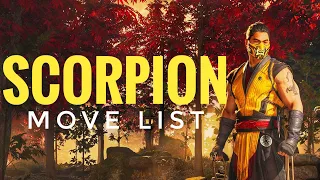 Mortal Kombat 1 | Scorpion Move List