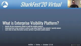 SF20V - 08 Why an Enterprise Visibility Platform is critical for effective Packet Analysis? Keval S