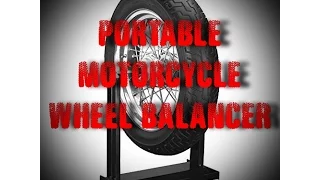 Harbor Freight - Motorcycle Wheel Balancer