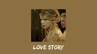 taylor swift - love story (taylor's version) (sped up)