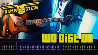 Rammstein - Wo Bist Du |Guitar Cover| |Tab|