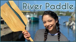 Making an Epoxy-River River Paddle for Paddling on Rivers