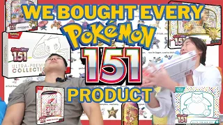 Incredible pulls from ALL the Pokemon 151 products. Did we get glitched?