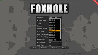 Foxhole resolution 1920X1080 versus 1280X1024