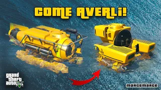 GTA 5 Storia - Come avere il sottomarino kraken e il submersible (fotografie naturalistiche)