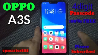 OPPO A3S UNLOCKED PASSWORD 100% FREE and TESTED, NO HARD RESET,  NO DATA LOSS!!! NO INTERNET.  FRP