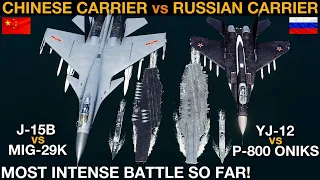 MODERNIZED 2025 Russian Carrier Group vs 2025 Chinese Carrier Group (Naval Battle 75) | DCS