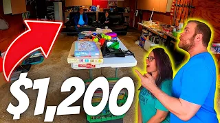 Hidden Yard Sale Jackpot Worth Over $1,000!