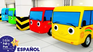 Diez Autobuses | +más Canciones Infantiles | Little Baby Bum en Español