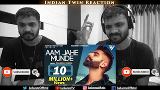 Indian Twin Reaction | Aam Jahe Munde | Parmish Verma feat Pardhaan | Desi Crew | Laddi Chahal