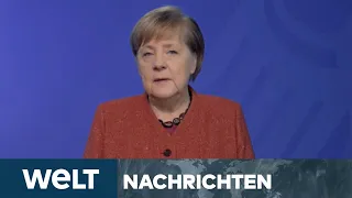 SIEG ÜBER CORONAVIRUS: Kanzlerin Merkel sieht Licht am Ende des Corona-Tunnels