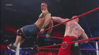 John Cena vs Brock Lesnar Extreme Rules 2012 Highlights