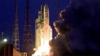 Ariane 5 ECA launches SGDC & KOREASAT-7 (VA236)