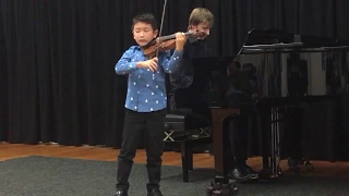 Wieniawski Concerto No 2, 3rd Movement - Christian Li (Aged 9)