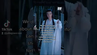 Lan Wangji brings Emperors Smile to Wei Wuxian #theuntamed #wangyibo #xiaozhan #lanwangji #weiwuxian