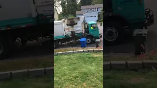 Rare garbage truck