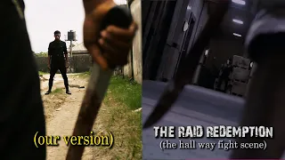 The Raid Redemption (the hallway fight scene) - (HOLLY WOOD movie style action fight scene)