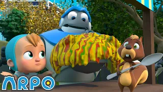 Ice Cream a la ARPO! | ARPO The Robot | NEW VIDEO | Funny Kids Cartoons | Arpo and Daniel