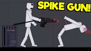 I UPGRADED the NEW Spike Gun to Shoot Ragdolls in the People Playground Update!