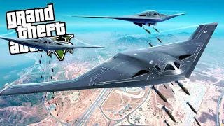 STEALTH BOMBER RAID in GTA 5 Online!