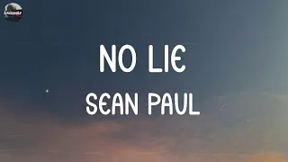 Sean Paul - No Lie (Lyrics) | Bruno Mars, Stephen Sanchez,... (Mix Lyrics)