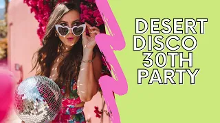 A DISCO THEMED 30TH BIRTHDAY PARTY | The Pond Estate