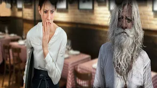 A waitress fed a tramp old man and she couldn’t imagine who he really was!