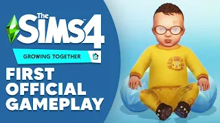 INFANTS AND GROWING TOGETHER OFFICIAL GAMEPLAY!! BEST EXPANSION PACK SO FAR?! 😱