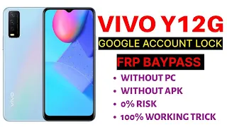 VIVO Y12G FRP BAYPASS|| VIVO Y12G GOOGLE ACCOUNT LOCK||VIVO Y12G REMOVE ALL LOCK BY MR PHONE