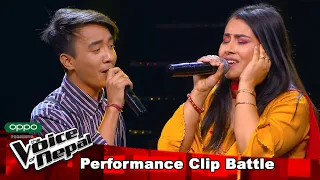 Laboni Vs Aryan "Namana Laja Yastari" Battle Round - The Voice of Nepal 2021