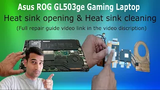 Asus rog gl503ge heating problem apply thermal paste