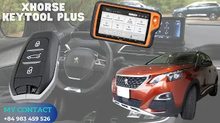 How to programming new smart key Peugeot 3008 with XHORSE Keytool Plus