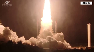 Ariane 5 orbits Intelsat 37e and BSAT-4a on Arianespace’s latest mission from the Spaceport