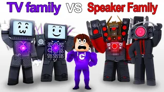 TV Family vs Speaker Family!