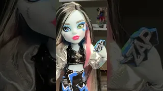 Amped up Frankie unboxing, repaint, and restyle - monster high doll customization