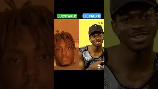 JUICE WRLD vs LIL NAS X No Autotune - Who is the best? #shorts