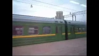 2014-10-03 Aeroexpress's arriving at Paveletsky train station