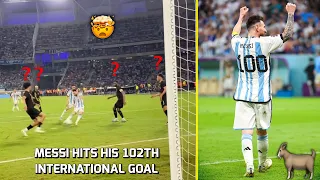 🔥🐐 Messi Scores Hat-trick vs Curacao to Surpass 100th Goals with Argentina