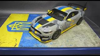 Tamiya Ford Mustang GT4 1/24 Step by step build