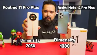 Dimensity 7050 vs Dimensity 1080 Performance Test || Realme 11 Pro Plus