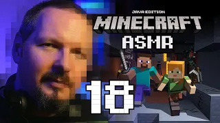 ASMR PL | Relaks z Minecraftem #18 - Jak znaleźć złoża netherytu?  (gameplay, szept)
